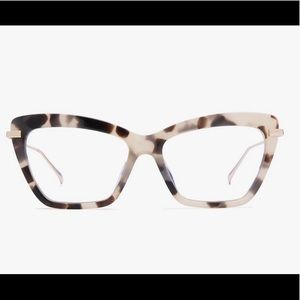 Diff Eyewear Mila Cream Tortoise BlueLight Glasses